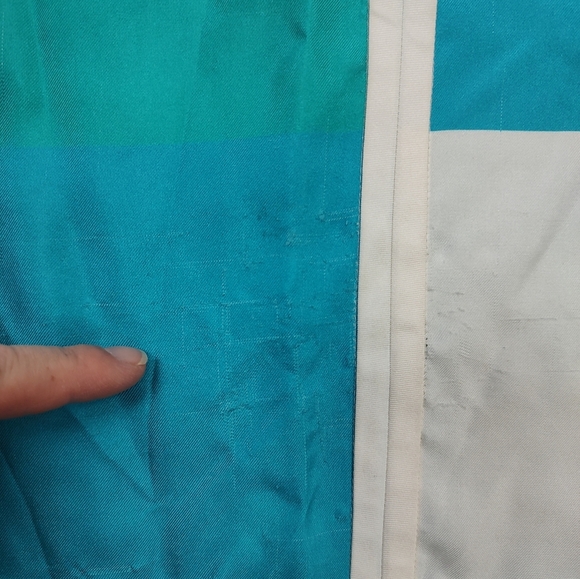 Carlisle Collection Women's Color Block Silk Tunic Top Size 6 - Picture 5 of 12